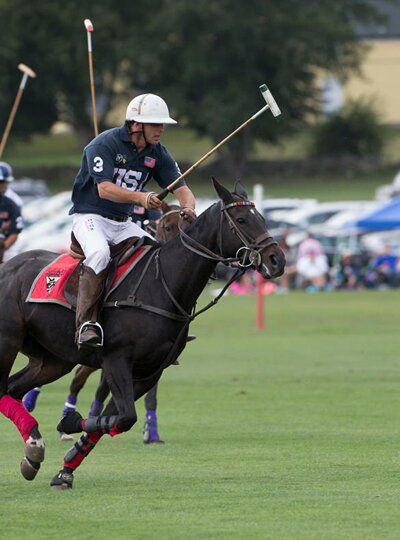 Newport Polo Team Captain, Dan Keating