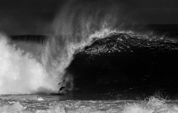 Surfer Black and White